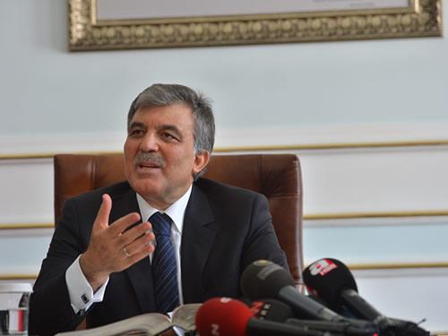 President Gül Evaluates the Agenda
